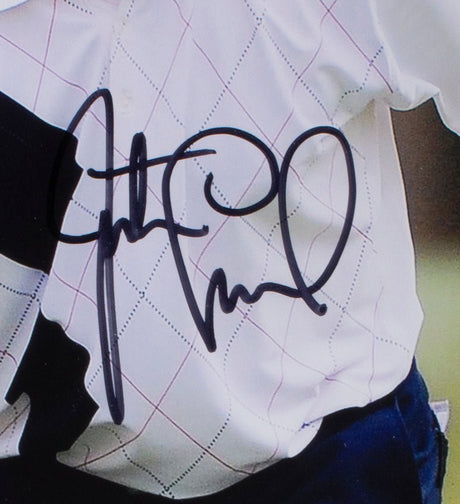 Justin Leonard Signed Framed 8x10 Golf Photo JSA - Sports Integrity