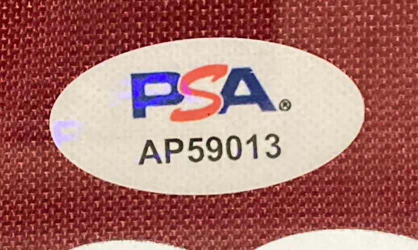 Justin Thomas Signed Framed 2025 PGA US Open Championship Golf Flag PSA/DNA