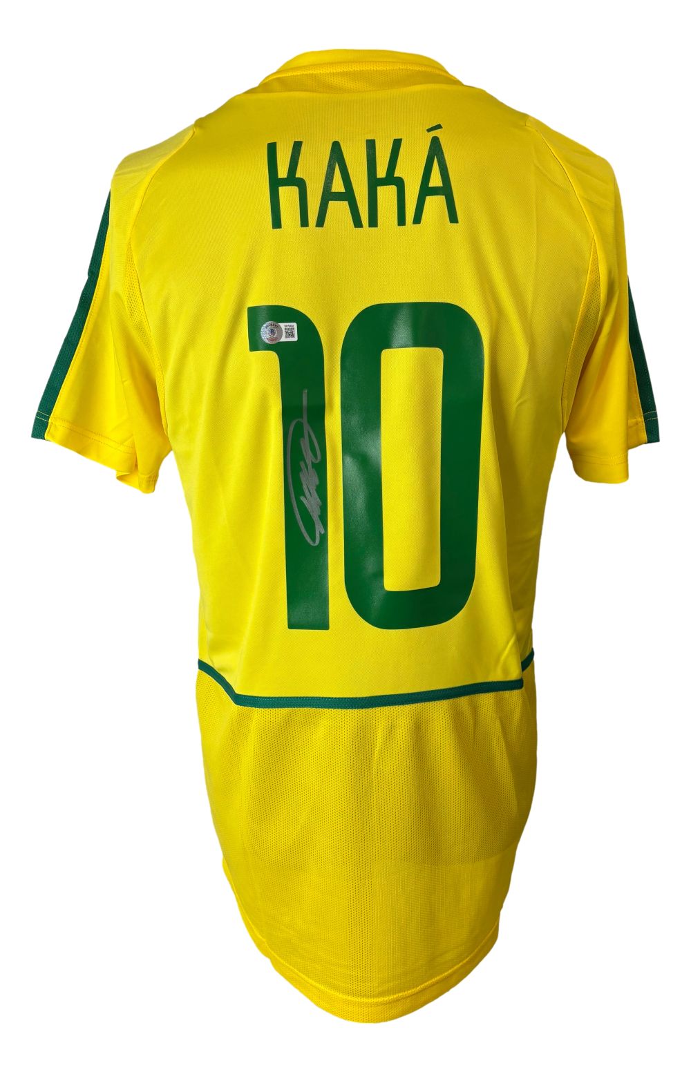 Kaka Signed Brazil Nike Soccer Jersey BAS