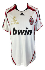 Kaka Signed AC Milan 2007 Champions League Adidas Soccer Jersey BAS