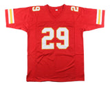 Kareem Hunt Kansas City Signed Red Football Jersey PSA/DNA