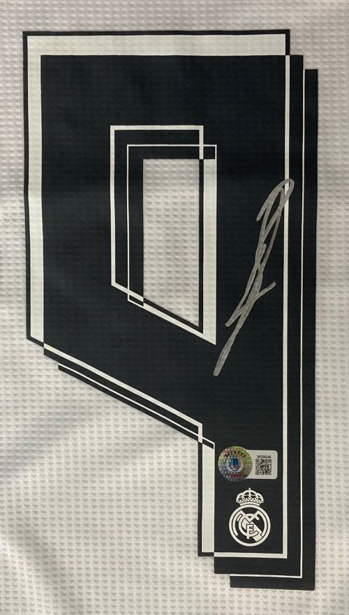 Karim Benzema Signed Real Madrid 2015/16 Adidas Soccer Jersey BAS - Sports Integrity