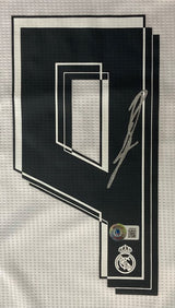 Karim Benzema Signed Real Madrid 2015/16 Adidas Soccer Jersey BAS - Sports Integrity