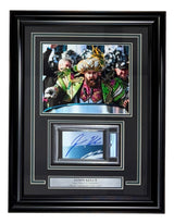 Jason Kelce Signed Framed Cut Signature w/ 8x10 Philadelphia Eagles Photo PSA