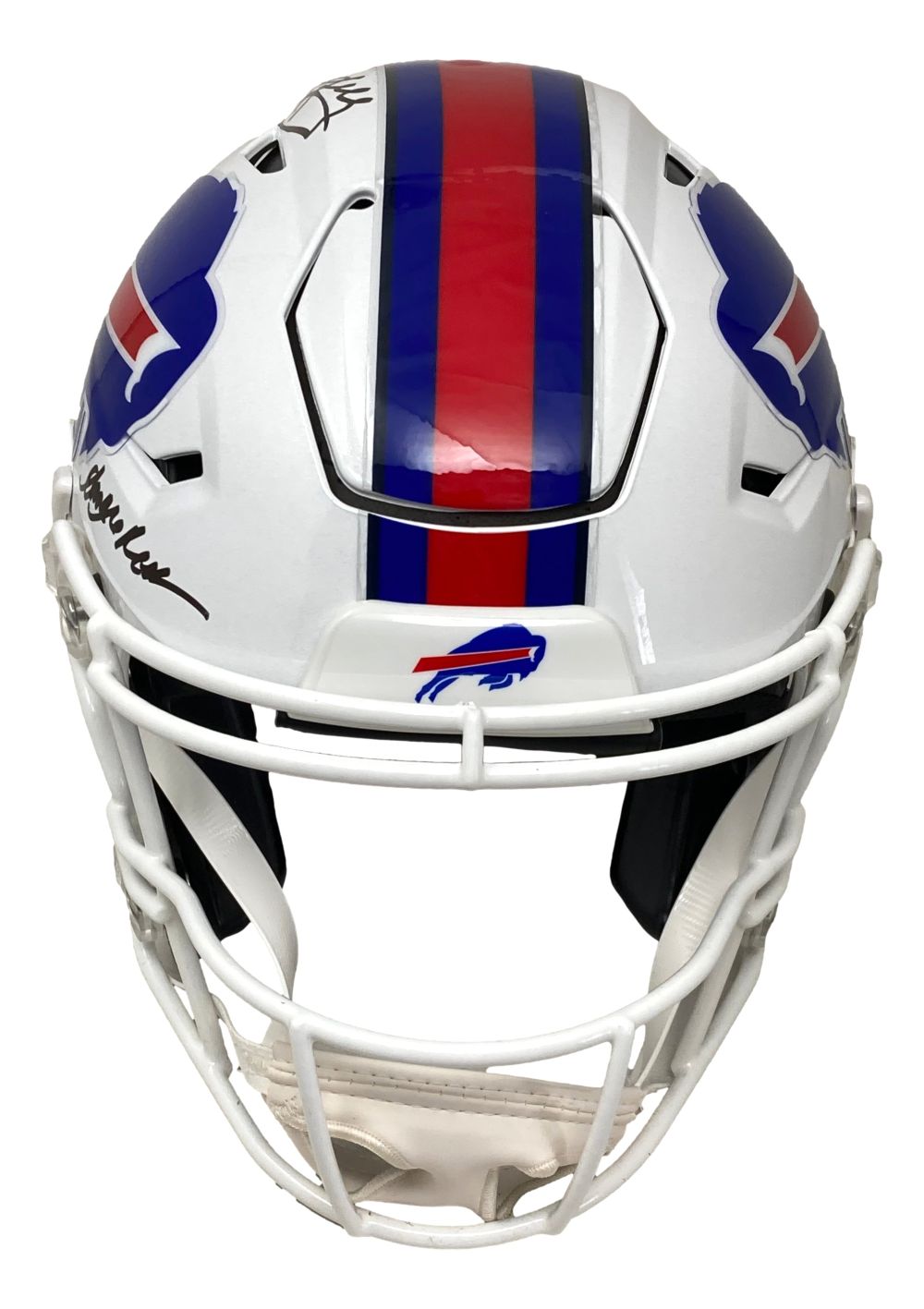 Kelly Thomas Reed Signed Bills FS Authentic SpeedFlex Helmet Bills Dynasty 2 BAS