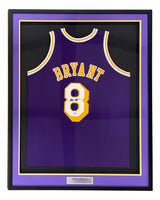 Kobe Bryant Signed Framed Los Angeles Lakers Mitchell & Ness Jersey PSA/DNA