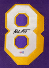 Kobe Bryant Signed Framed Los Angeles Lakers Mitchell & Ness Jersey PSA/DNA