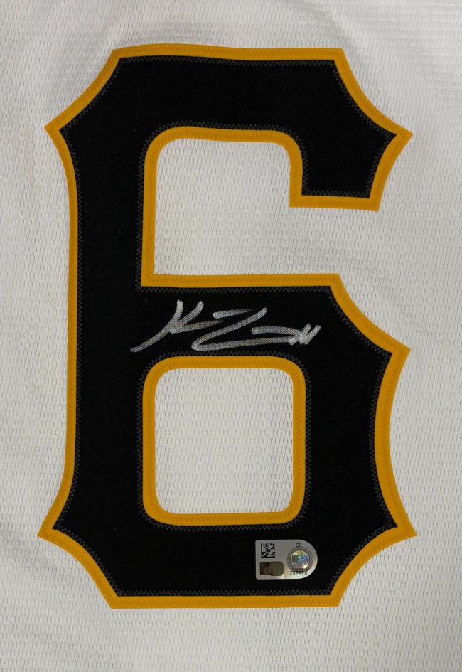 Konnor Griffin Signed Pittsburgh Pirates Nike Replica Jersey MLB Hologram