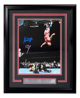 Kurt Angle Rob Van Dam Signed Framed 11x14 WWE WWF Photo JSA QR
