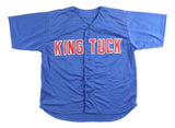 Kyle Tucker Chicago Signed Blue Baseball Jersey BAS