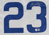 Kyle Tucker Los Angeles Signed White Baseball Jersey BAS