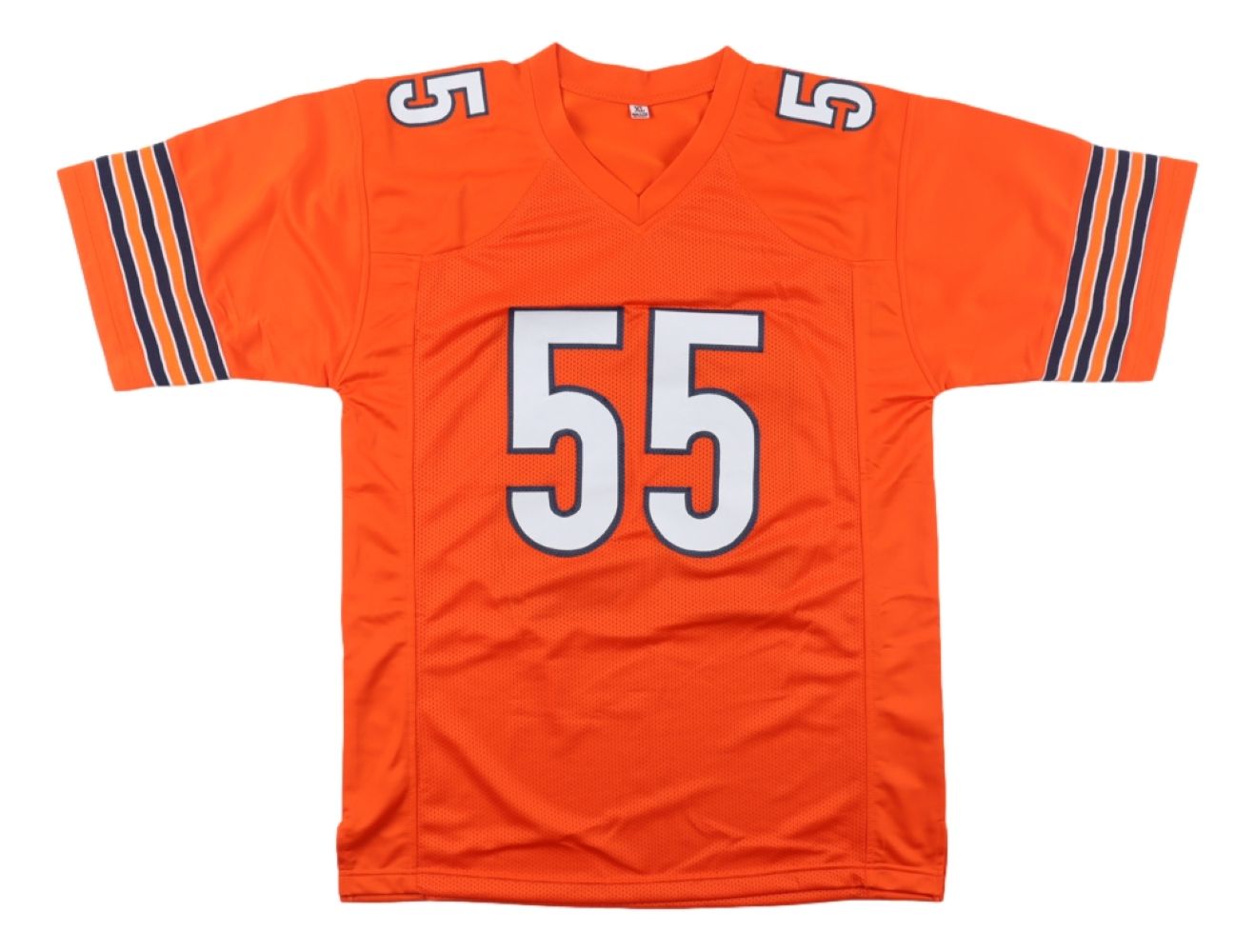 Lance Briggs Chicago Signed Orange Football Jersey JSA Hologram