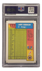 Larry Robinson Signed 1991 Bowman #177 Los Angeles Kings Hockey Card PSA/DNA - Sports Integrity