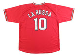 Tony La Russa St. Louis Signed Red Baseball Jersey BAS