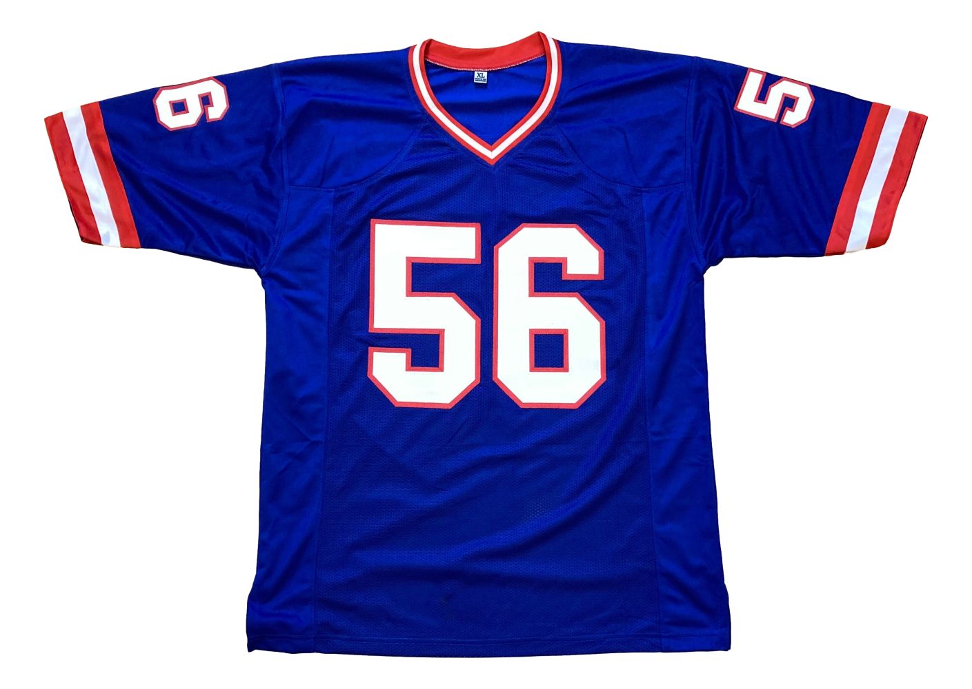 Lawrence Taylor New York Signed Blue Football Jersey JSA QR Hologram