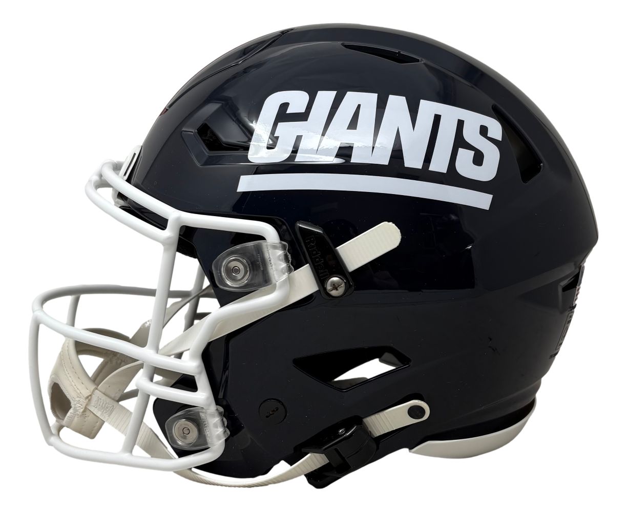 Lawrence Taylor Signed Giants FS T/B Authentic SpeedFlex Helmet BAD MF BAS