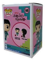 Lee Jung-Jae Signed Squid Game Player 456 Funko Pop #1485 BAS