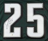 LeSean McCoy Philadelphia Signed Green Football Jersey JSA QR Hologram