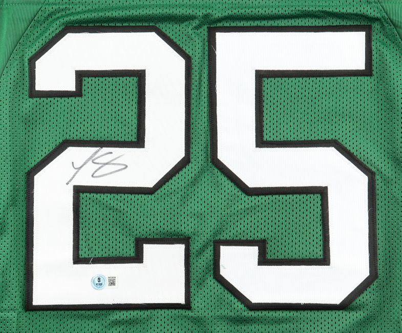 LeSean McCoy Philadelphia Signed Kelly Green Pro-Cut Jersey BAS