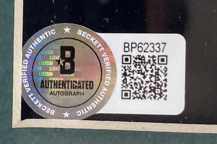 Sergio Garcia Signed Framed 8x10 PGA LIV Golf Photo BAS