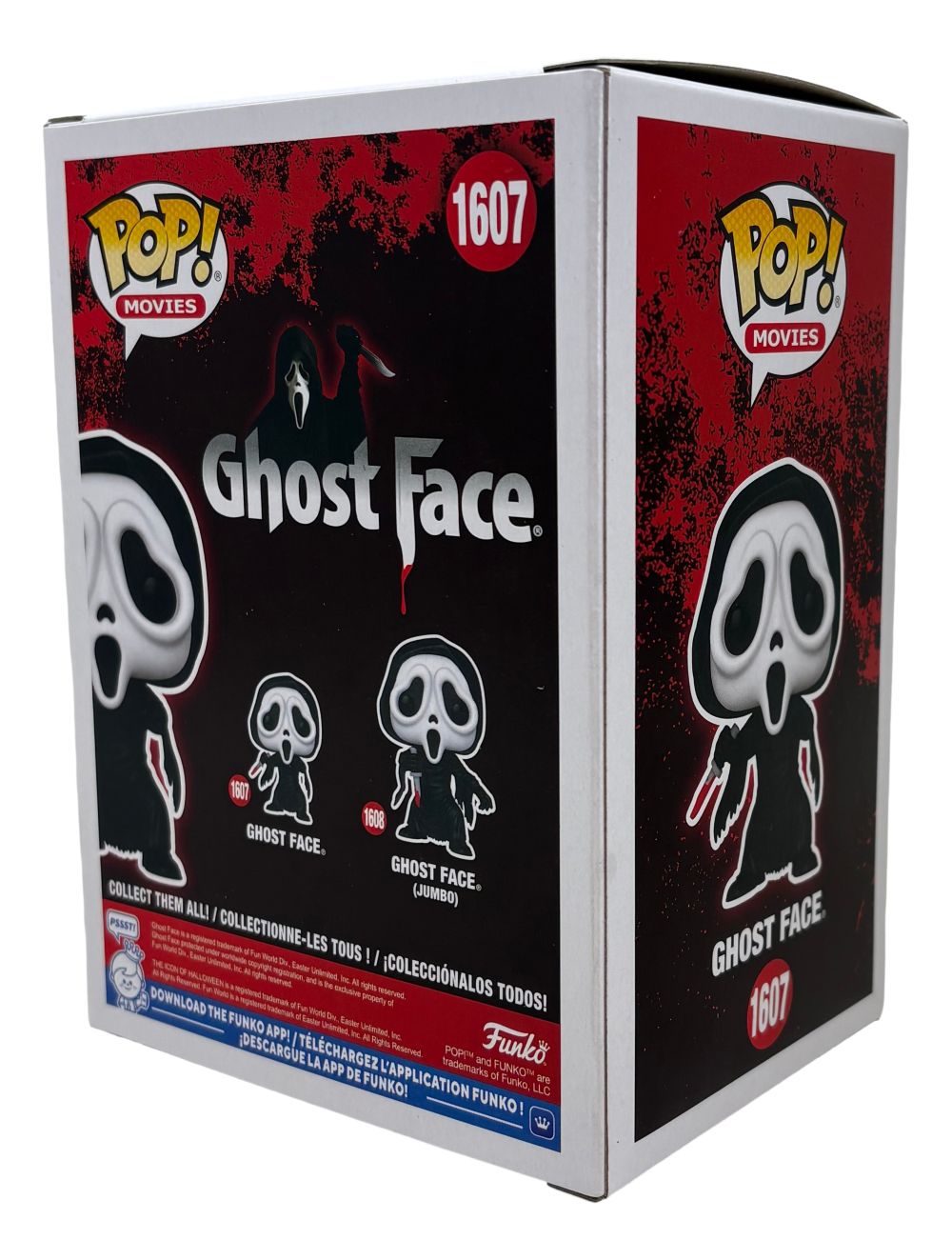 Matthew Lillard Signed Scream Ghostface Funko Pop #1607 Stu Inscribed JSA QR