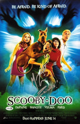 Matthew Lillard Signed 11x17 Scooby-Doo Photo Zoinks Inscribed JSA QR