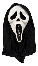 Matthew Lillard Signed Scream Ghostface Mask Stu Inscribed JSA QR