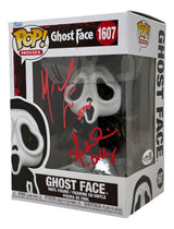 Matthew Lillard Skeet Ulrich Signed Scream Ghostface Funko Pop #1607 JSA QR