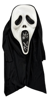Matthew Lillard Skeet Ulrich Signed Scream Ghostface Mask JSA QR