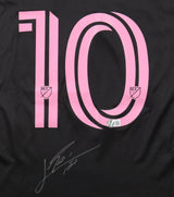 Lionel Messi Signed Inter Miami Black Adidas Soccer Jersey BAS AE22248