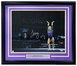 Livvy Dunne Signed Framed 16x20 LSU Tigers Spotlight Photo Fanatics - Sports Integrity
