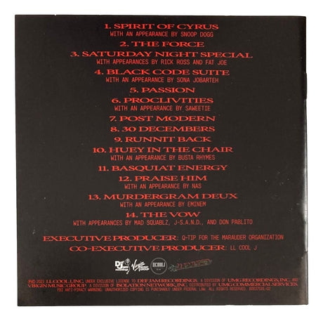 LL Cool J Signed The Force CD Booklet BAS - Sports Integrity