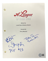 Lori Petty Schram Simpkins Signed A League Of Their Own Movie Script Schwartz