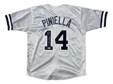 Lou Piniella New York Signed Gray Baseball Jersey 77-78 WSC Inscribed BAS