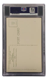 Lou Boudreau Signed 4x6 Cleveland HOF Plaque Card PSA/DNA 85027791 - Sports Integrity