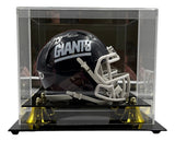 Lawrence Taylor Signed New York Giants Throwback Mini Helmet JSA QR w/ Case