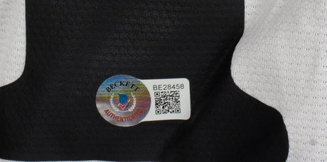 Luis Figo Signed White Real Madrid Soccer Jersey BAS - Sports Integrity