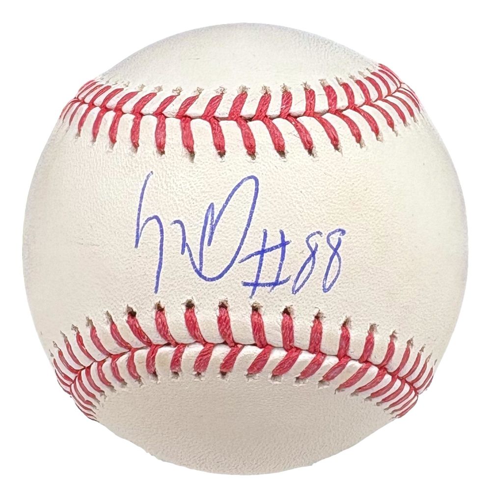 Luis Robert New York Mets Signed Official MLB Baseball BAS