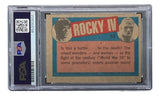Dolph Lundgren Signed 1985 Topps #59 Rocky IV Ivan Drago Trading Card PSA/DNA - Sports Integrity