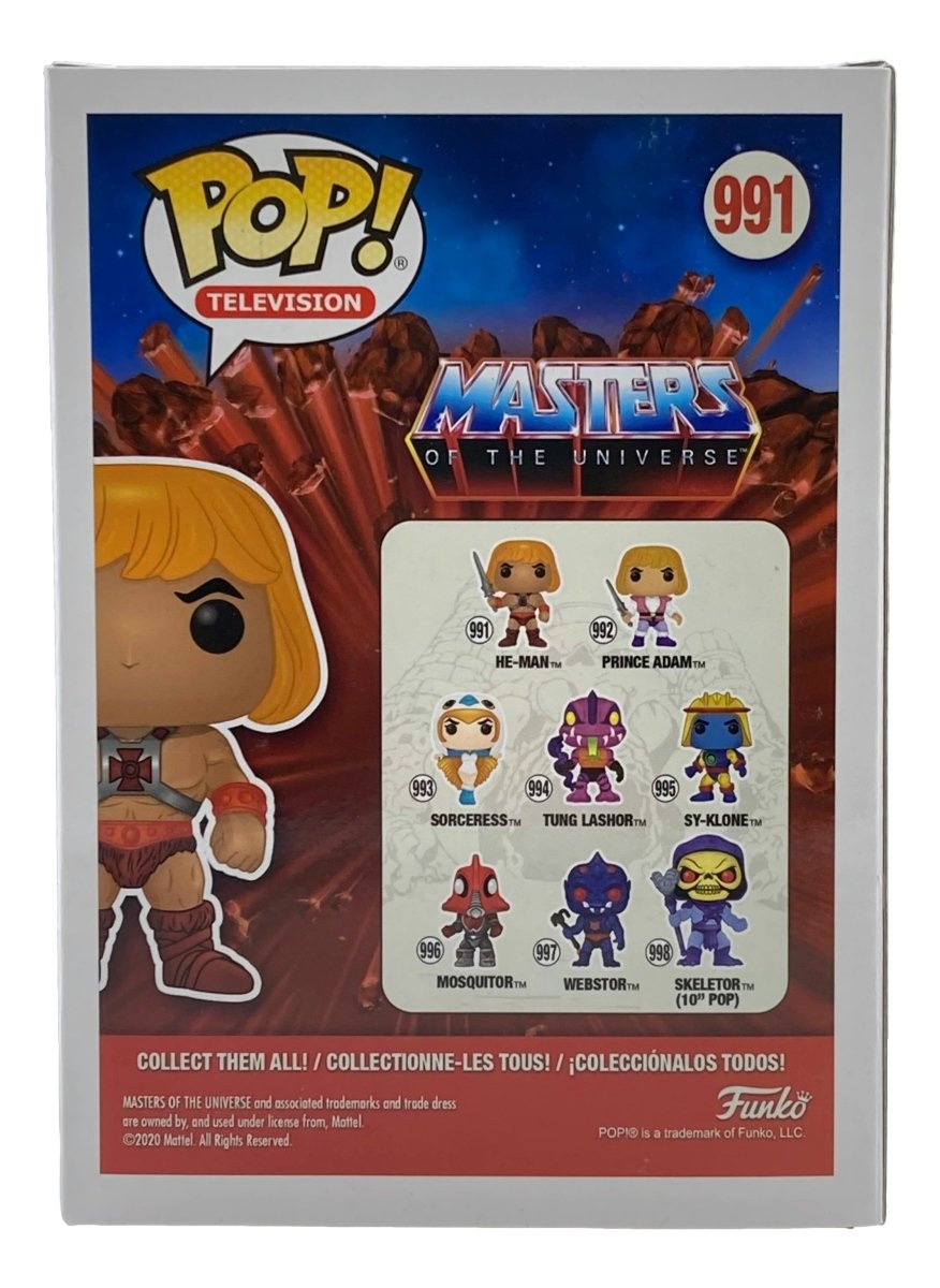 Dolph Lundgren Signed He - Man Funko Pop #991 JSA ITP - Sports Integrity