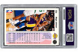 Magic Johnson Signed 1992-93 Upper Deck #32a Lakers Card PSA/DNA Gem MT 10