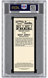 Magic Johnson Signed 1995/96 vs Clippers Return Season Ticket PSA/DNA Auto 10