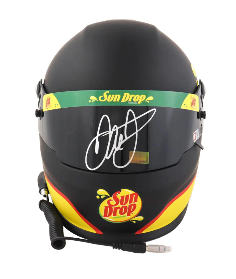 Dale Earnhardt Jr. Signed NASCAR Sun Drop Full-Size Helmet (Dale Jr. & PA)