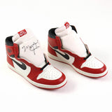 Michael Jordan Signed Authentic 'Player Sample' 1985 Air Jordan 1's with Original Box (Beckett & PSA)