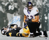Ravens Ray Lewis Authentic Signed 16x20 Photo BAS Witnessed 2