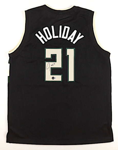 Jrue Holiday Signed Jersey (Beckett)