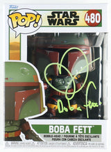Daniel Logan Signed "Star Wars" Boba Fett #480 Funko Pop! Vinyl Figure Inscribed "Boba Fett" (PA)