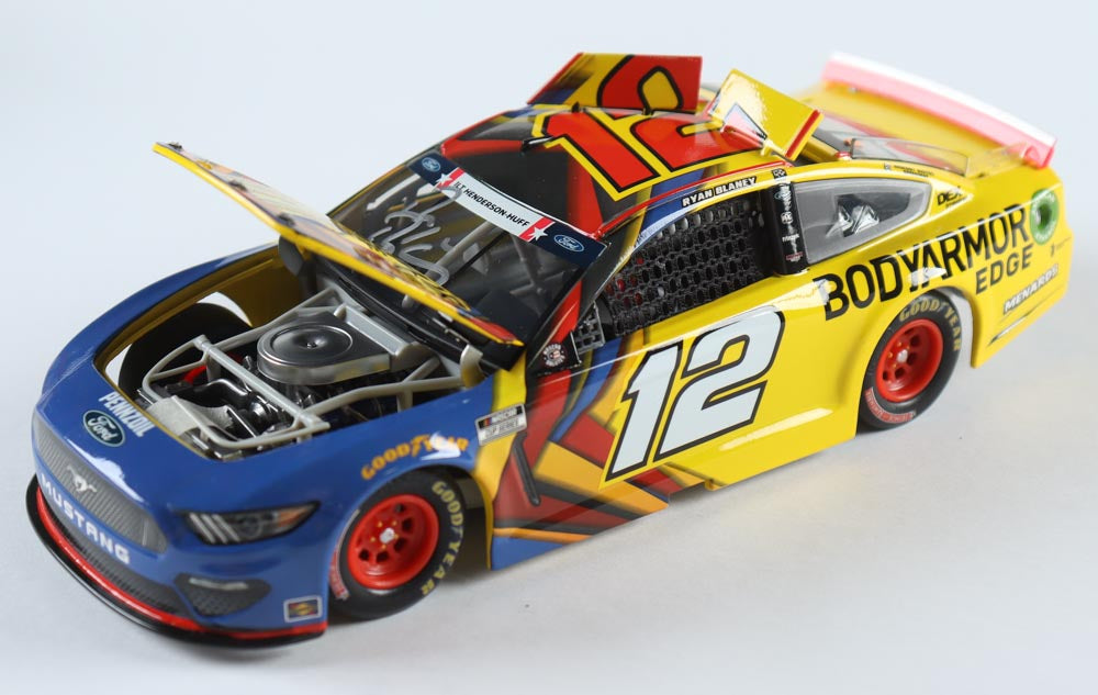 Ryan Blaney Signed 2021 #12 BodyArmor Edge| 1:24 Diecast Car (PA)