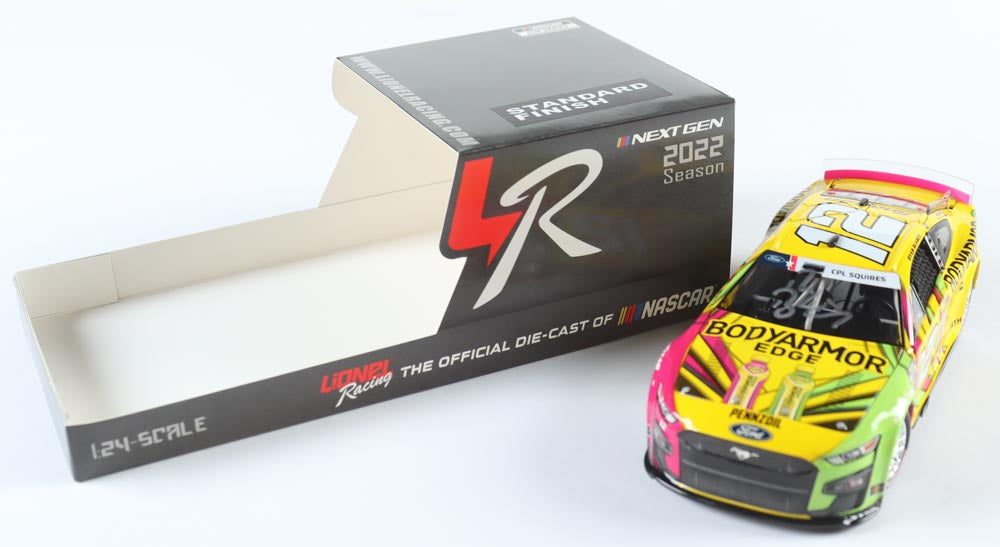 Ryan Blaney Signed 2022 #12 BodyArmor Edge | 1:24 Diecast Car (PA)