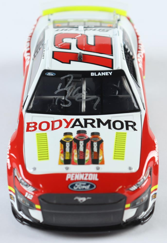 Ryan Blaney Signed 2022 #12 BodyArmor | 1:24 Diecast Car (PA)